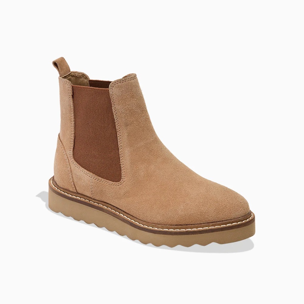 New Jack Rogers Coco Suede Chelsea Boots Girls Sz 3